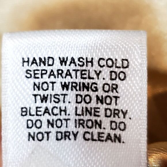 🔺️Express Tan & Shimmery Gold Sleeveless Top Large - Picture 12 of 12